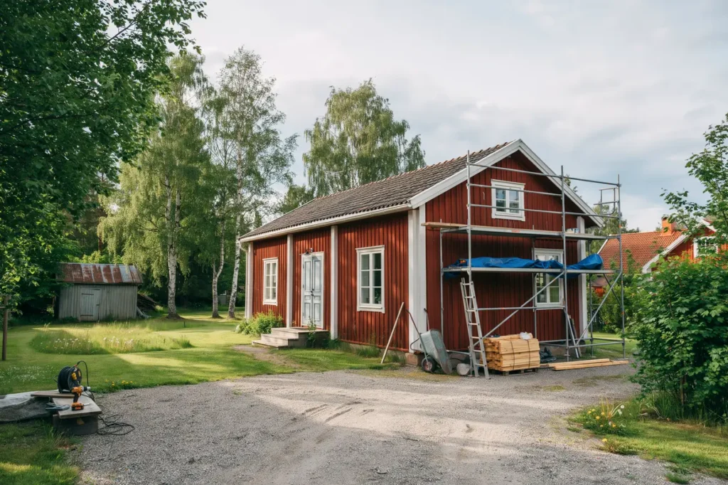 sommarens byggprojekt i juli s g r byggst llning jobbet s krare och smidigare